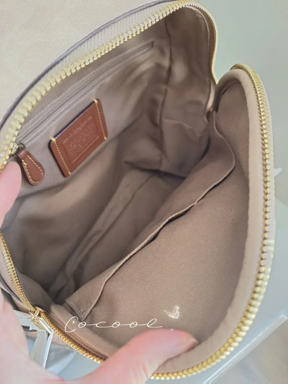 Coach color gold